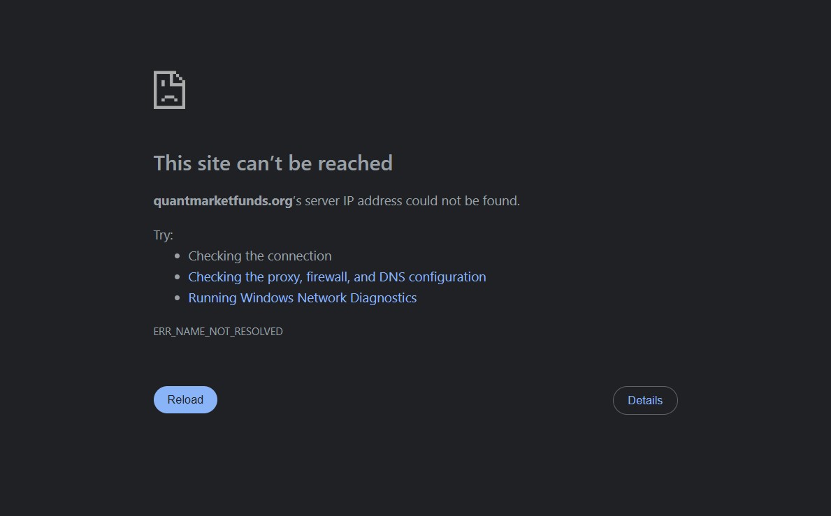 QuantMarketFunds.org