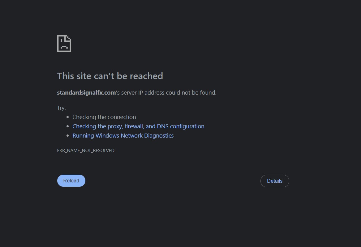 StandardSignalFX.com