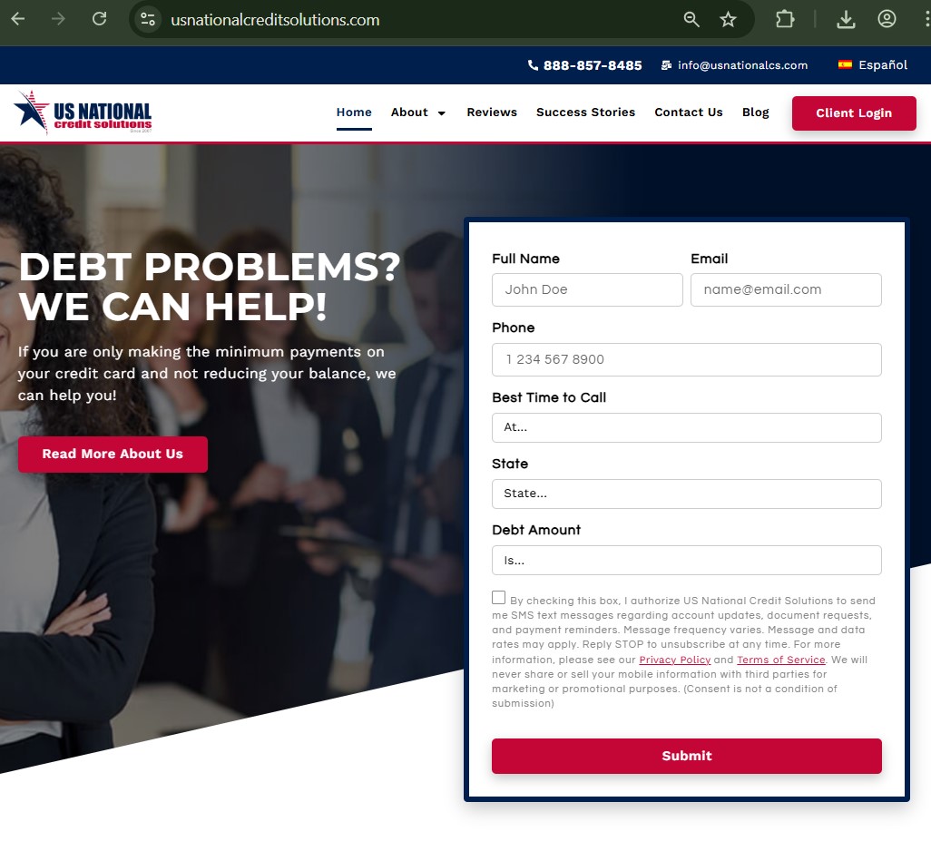 USNationalCreditSolutions.com