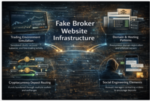 Fake Broker Website Infrastructure