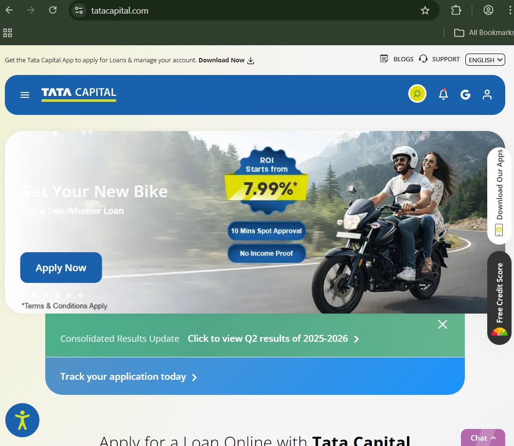 Tatacapital.com
